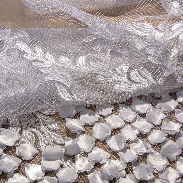 Tela Encajes bordados - Novias